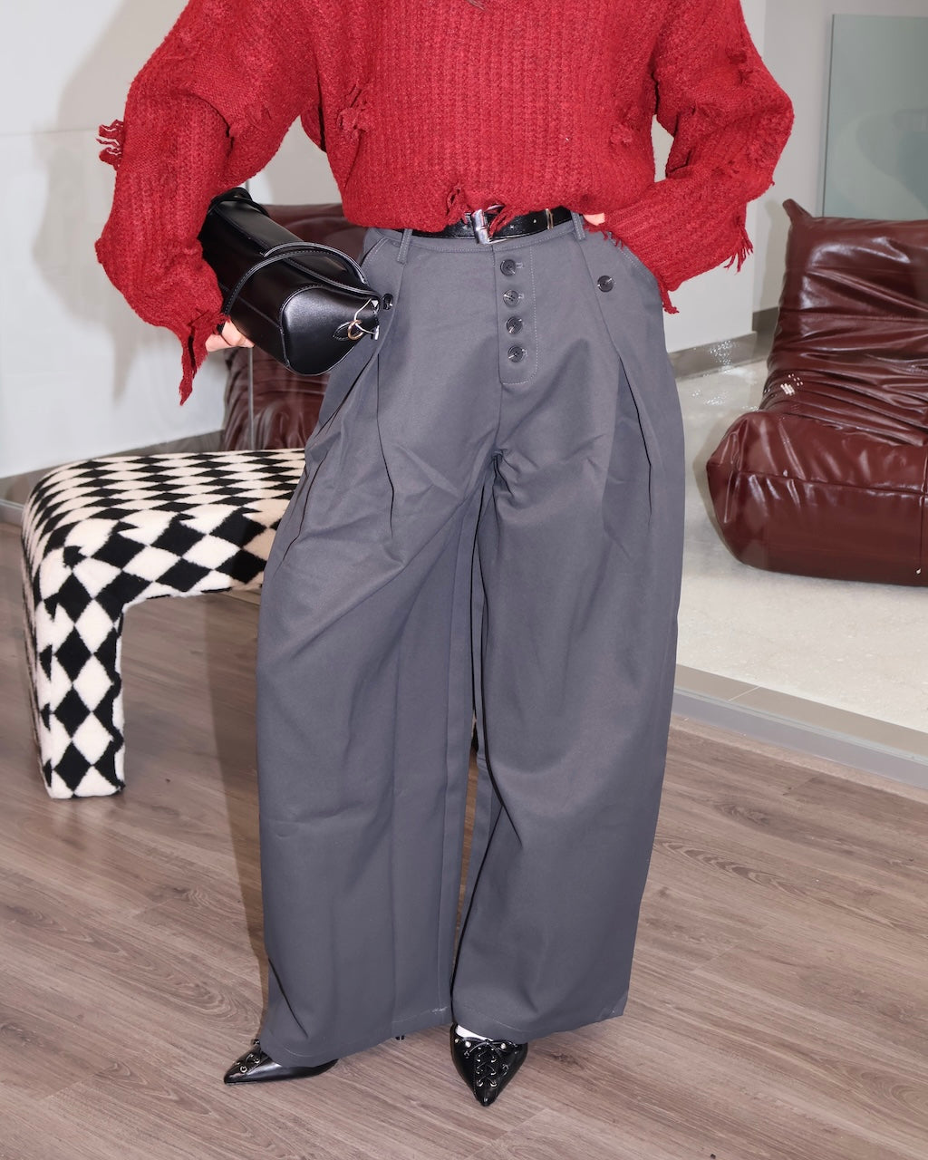 PANTALÓN ESTA VIDA GRIS