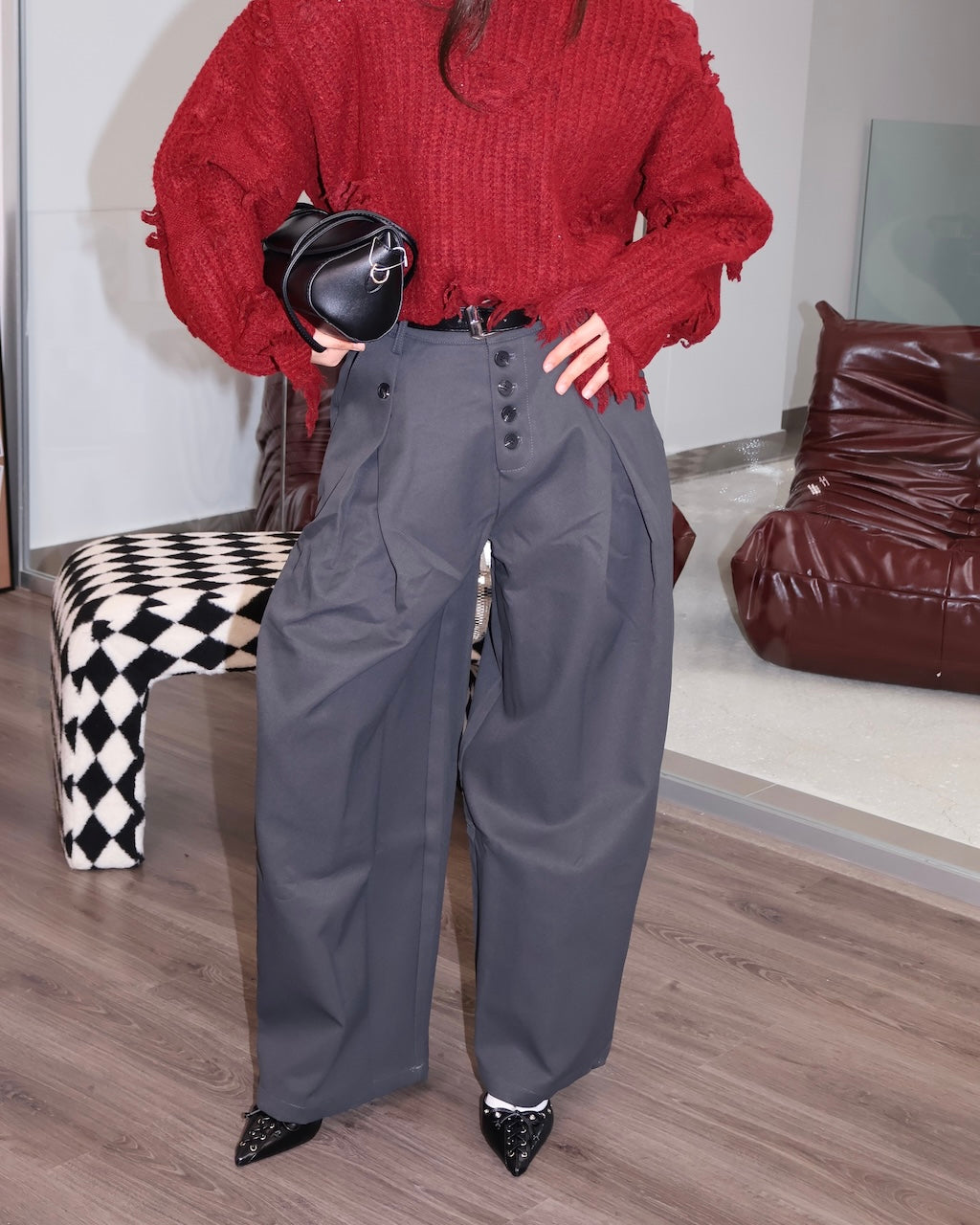 PANTALÓN ESTA VIDA GRIS