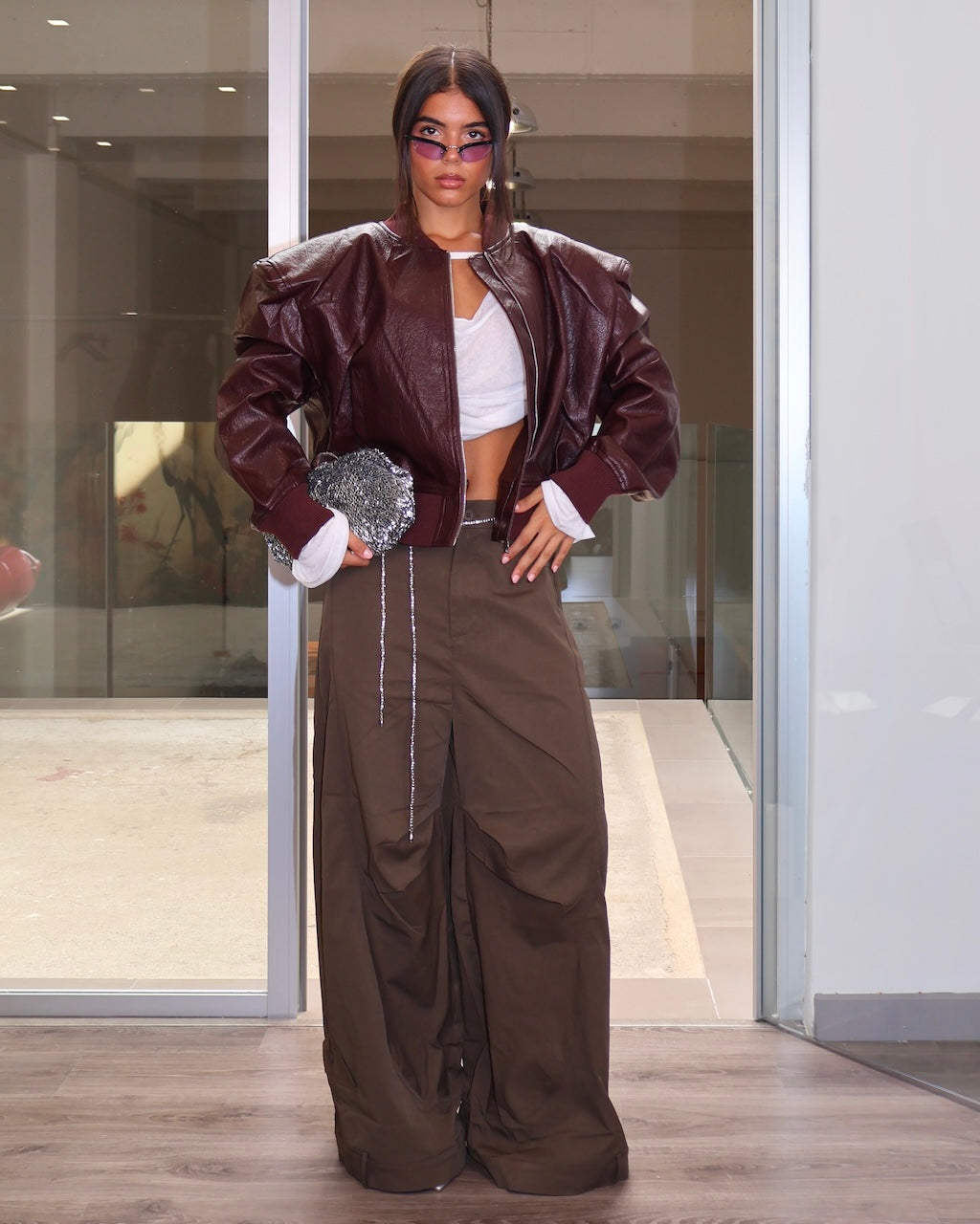 PANTALONE REVERSED VERDE