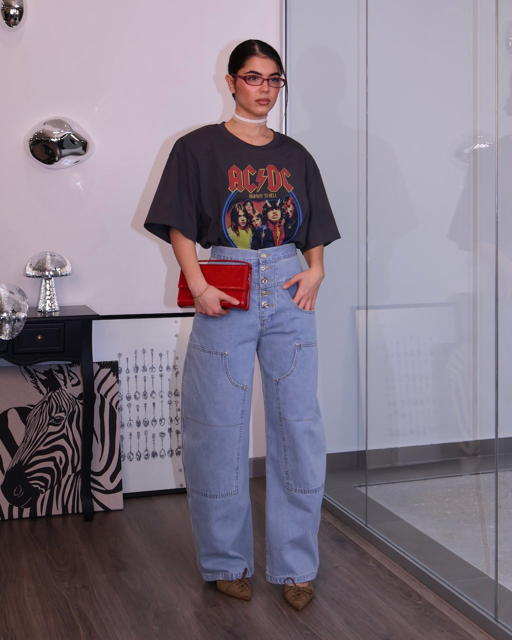 JEANS ARELIA DENIM CHIARO