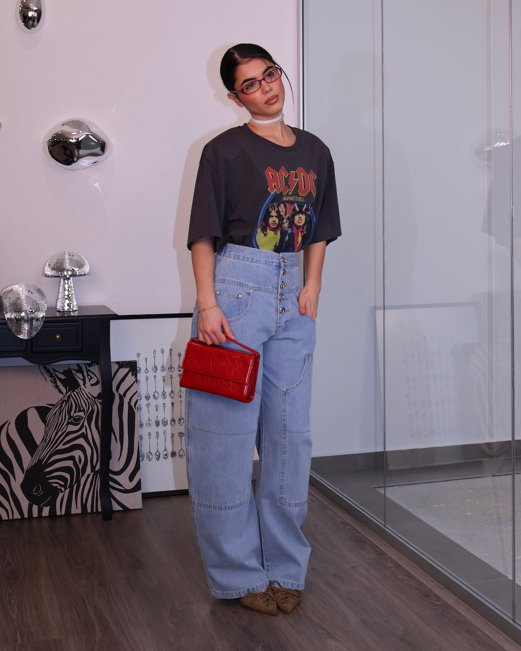 JEANS ARELIA DENIM CHIARO