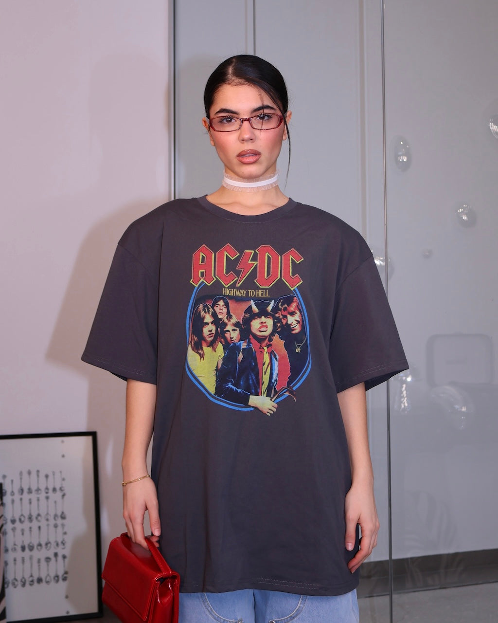 MAGLIA ACDC NERO