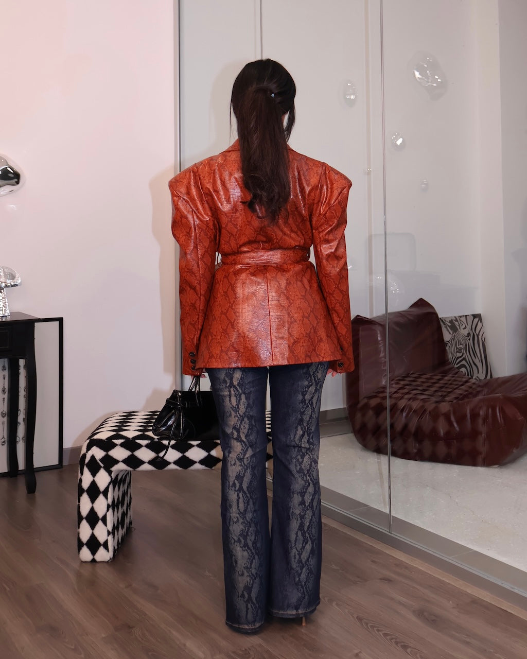 JACKET ARVÈ MARRONE