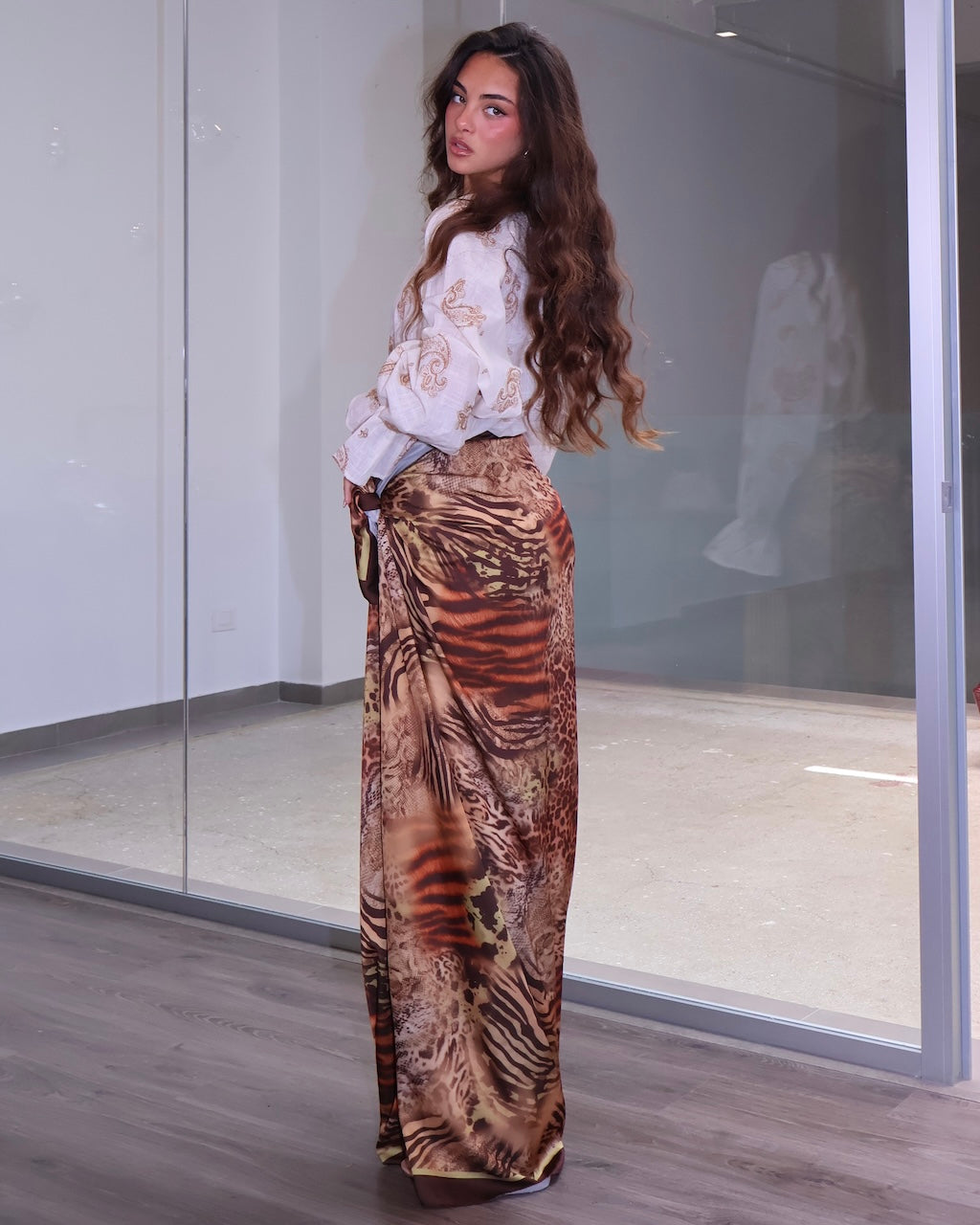 CAMICIA GRECIA BEIGE