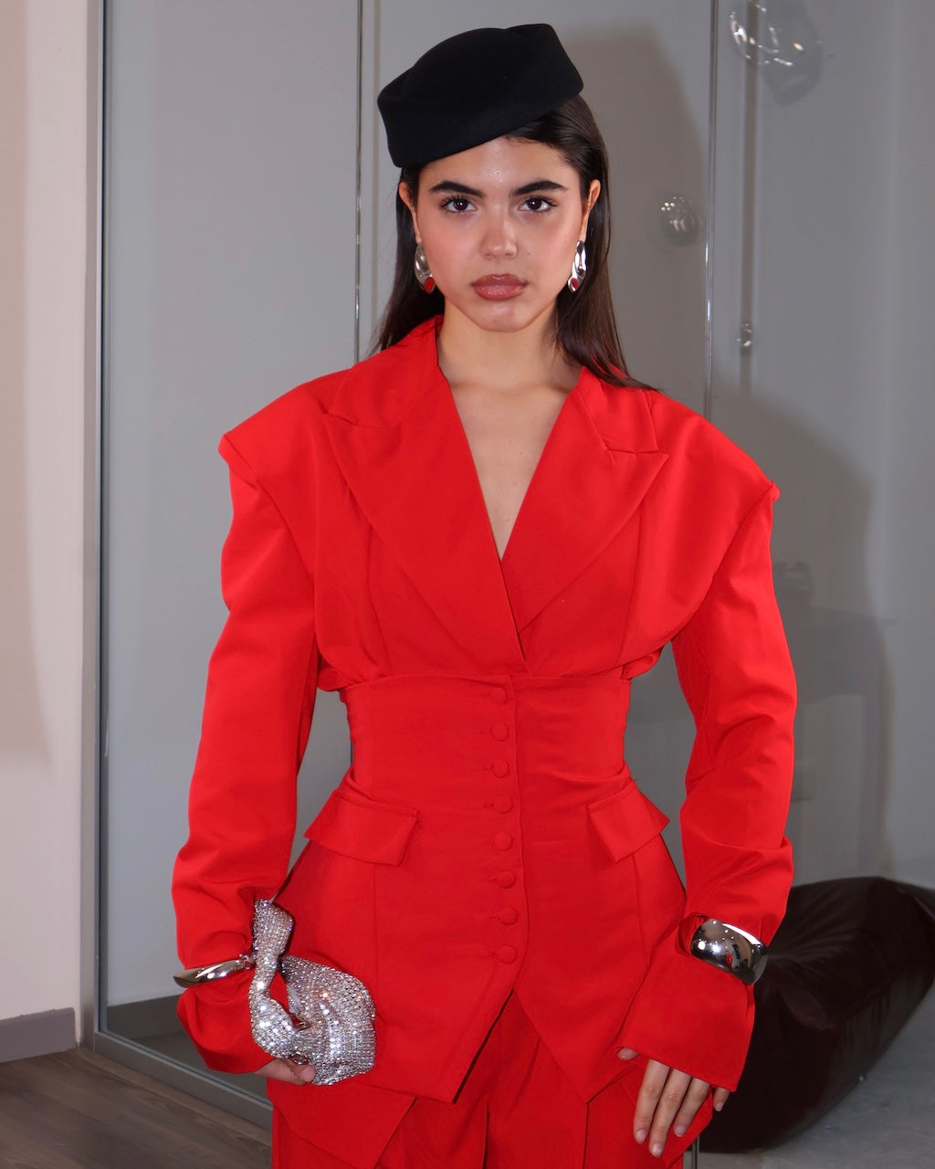 TAILLEUR BUSTINO ROSSO
