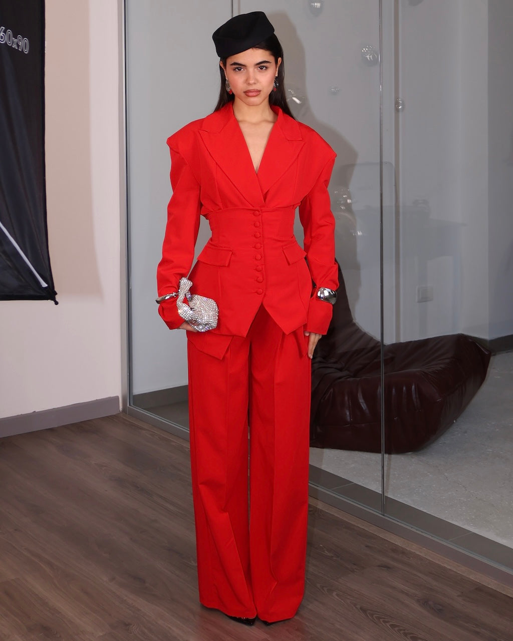 TAILLEUR BUSTINO ROSSO