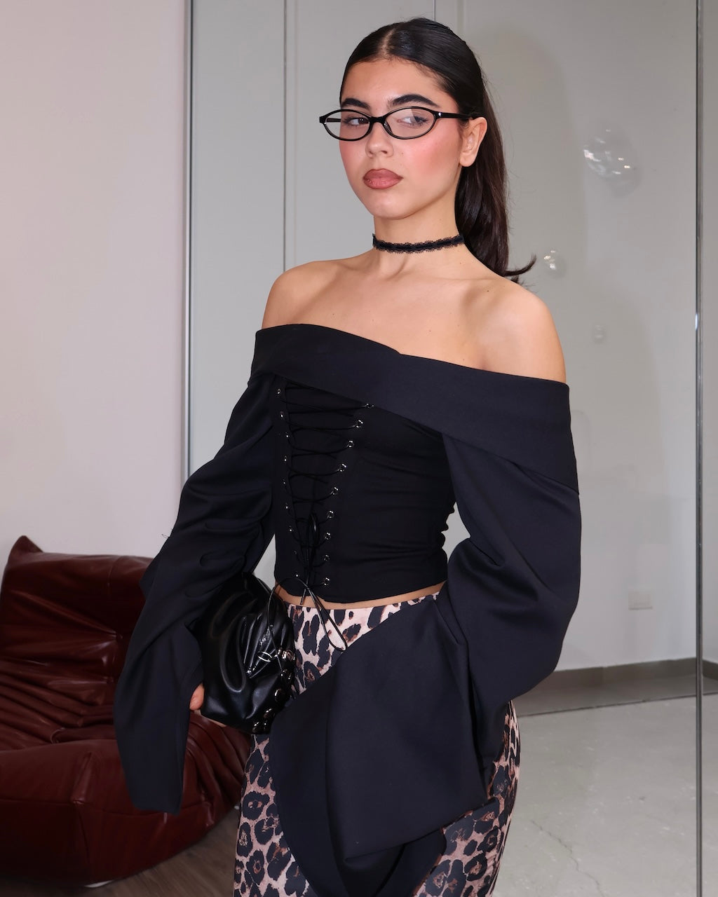 TOP LACE BLACK