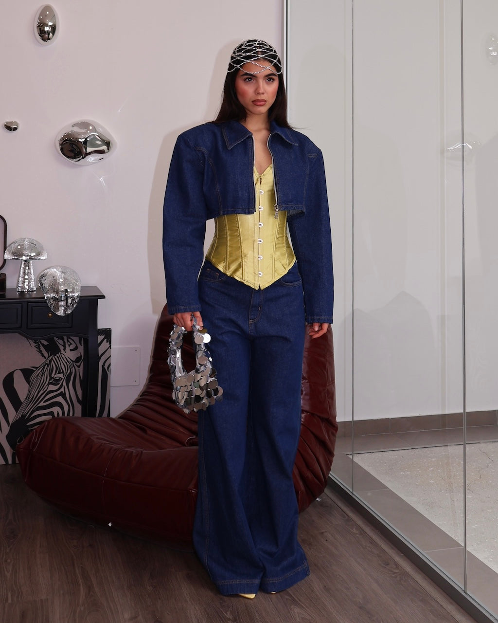 COORD DENIM ROYAL