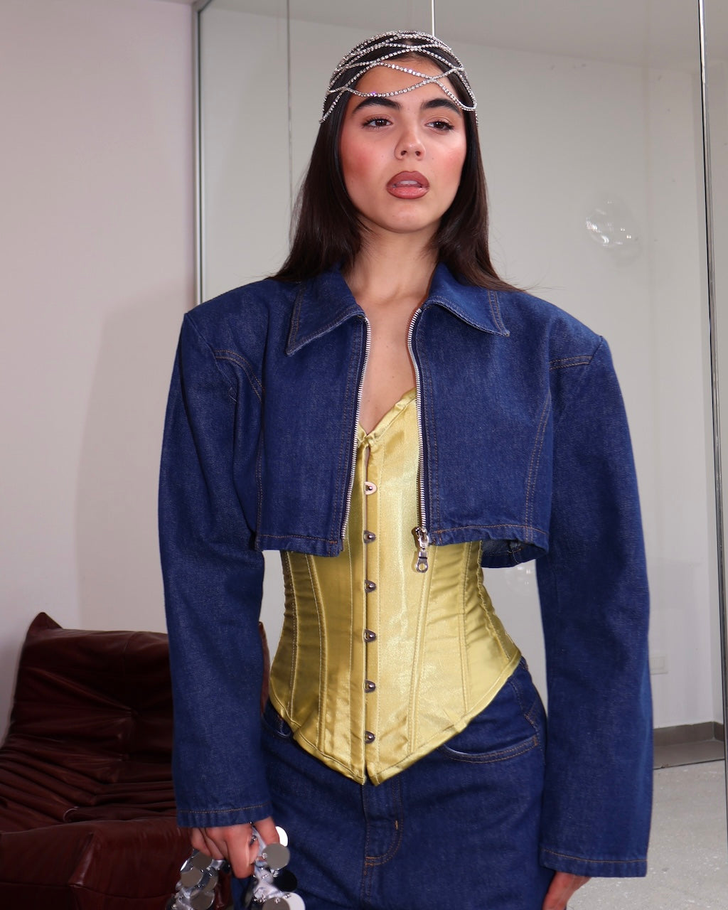 COORD DENIM ROYAL