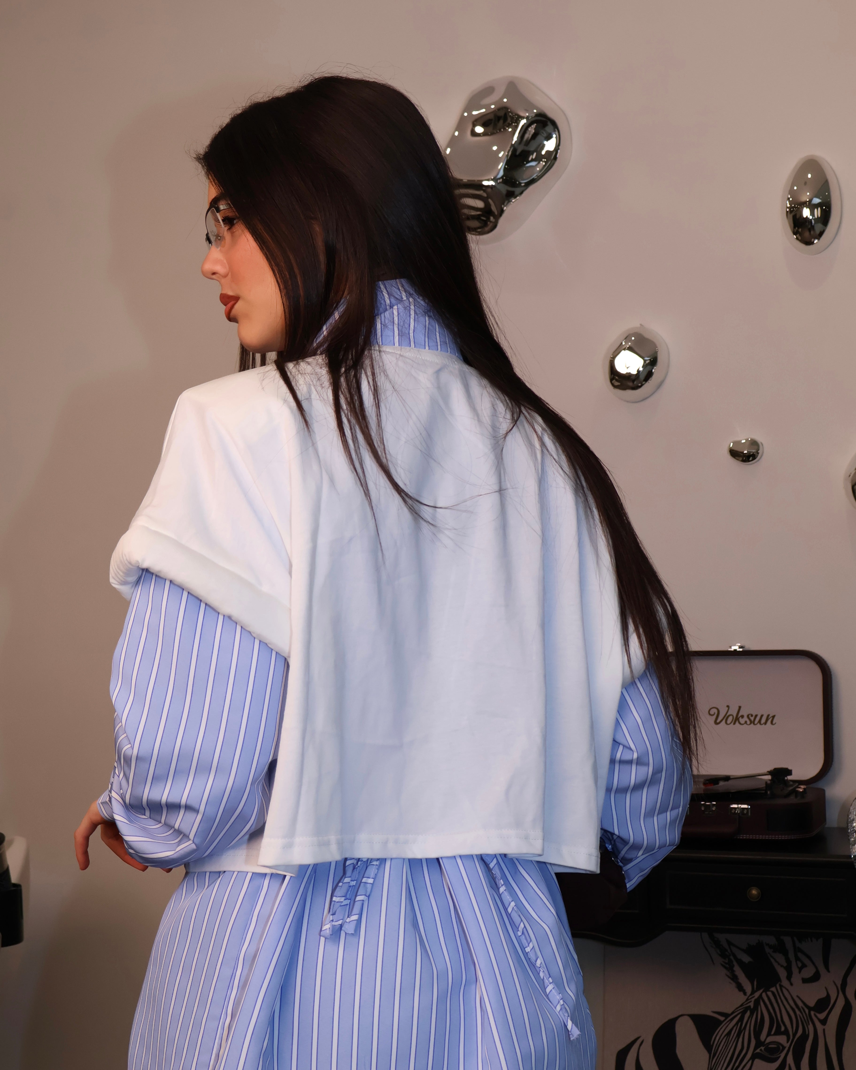 MAGLIA STUDIO BIANCO