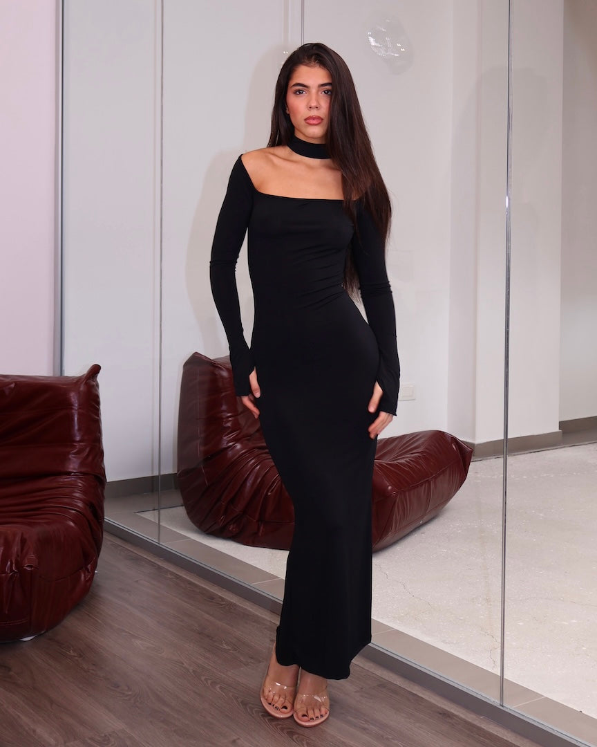 VESTIDO NEGRO VEORA