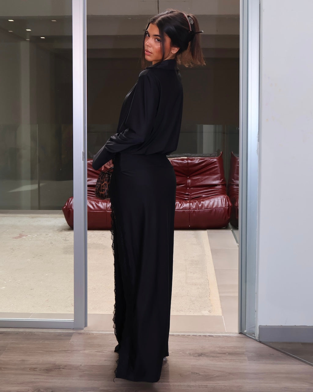 DRESS BRIN NERO