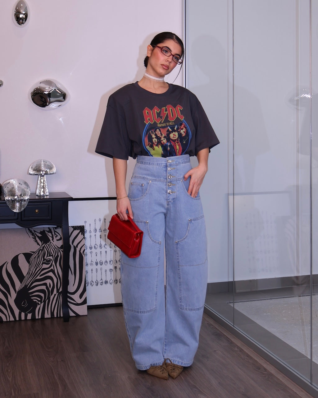 JEANS ARELIA DENIM CHIARO