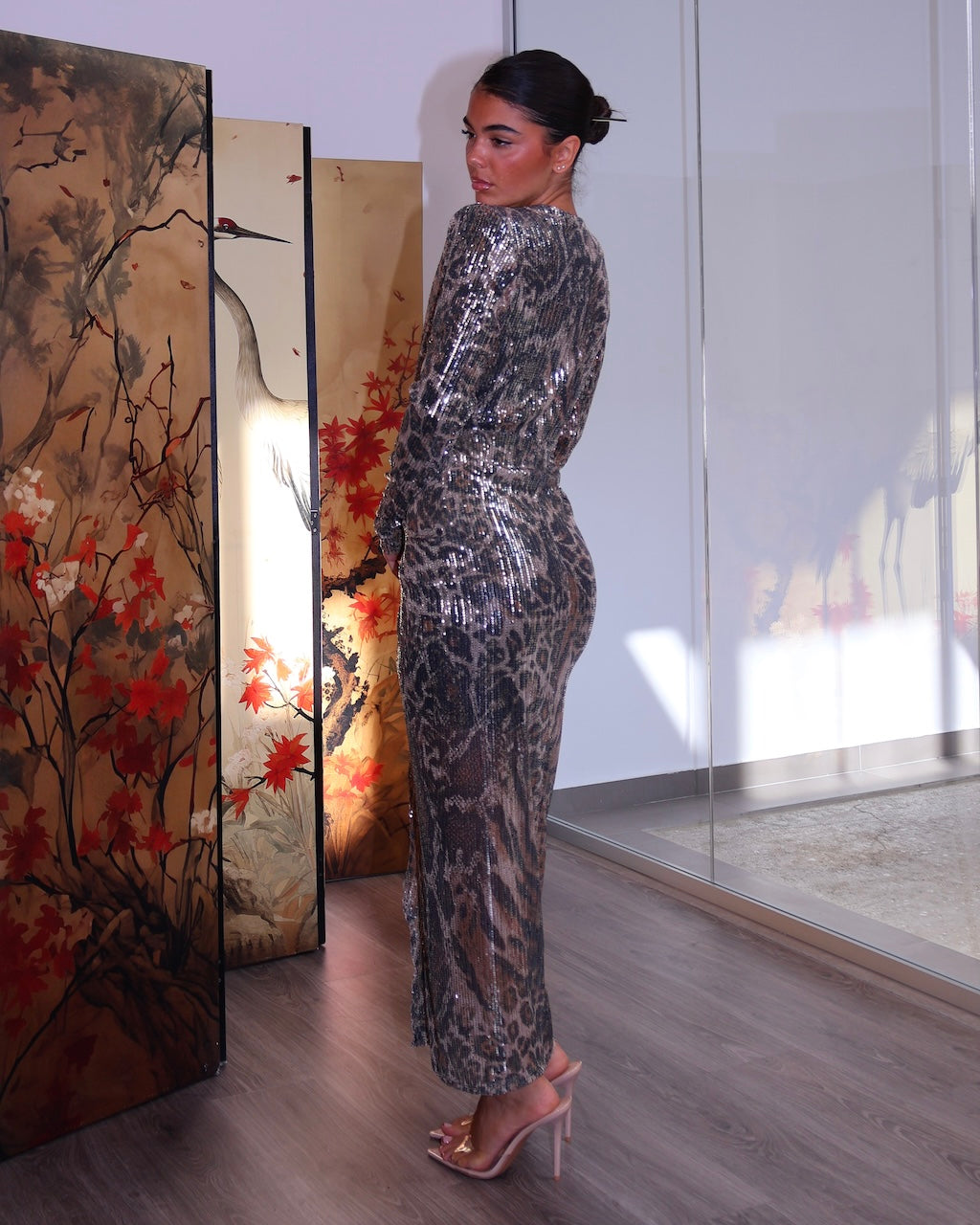 DRESS LEO SHINE