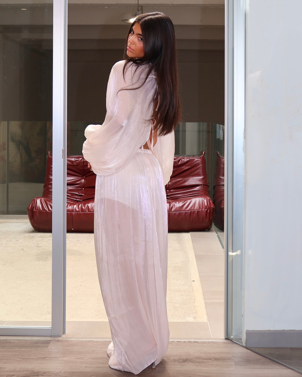 SET SATIN ROSA