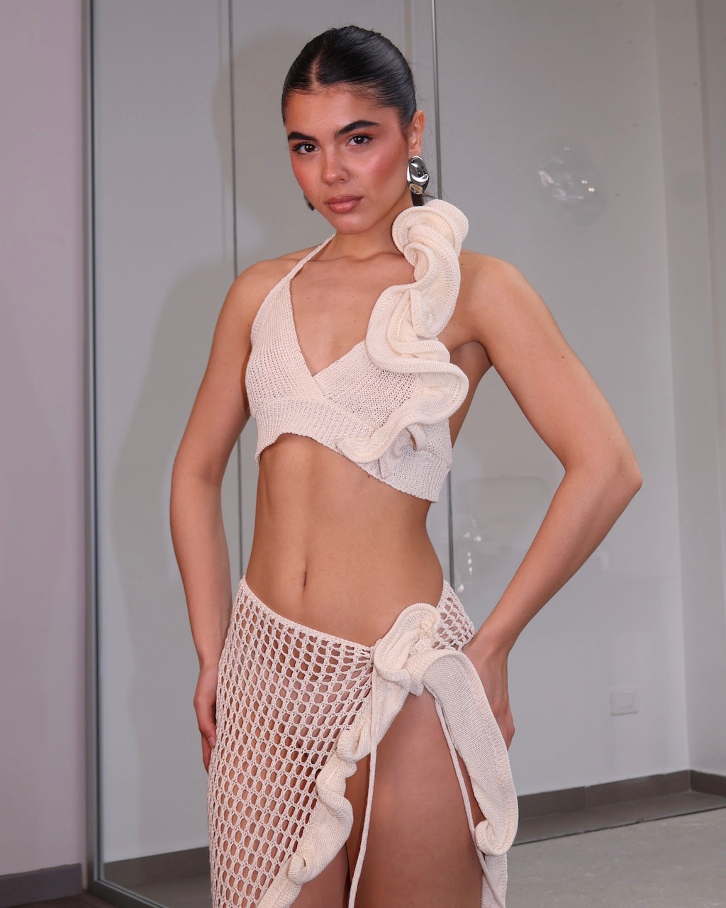 RUFFLE CROCHET SET