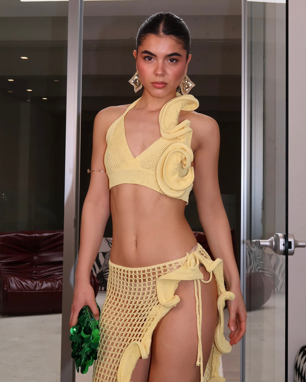 RUFFLE CROCHET SET
