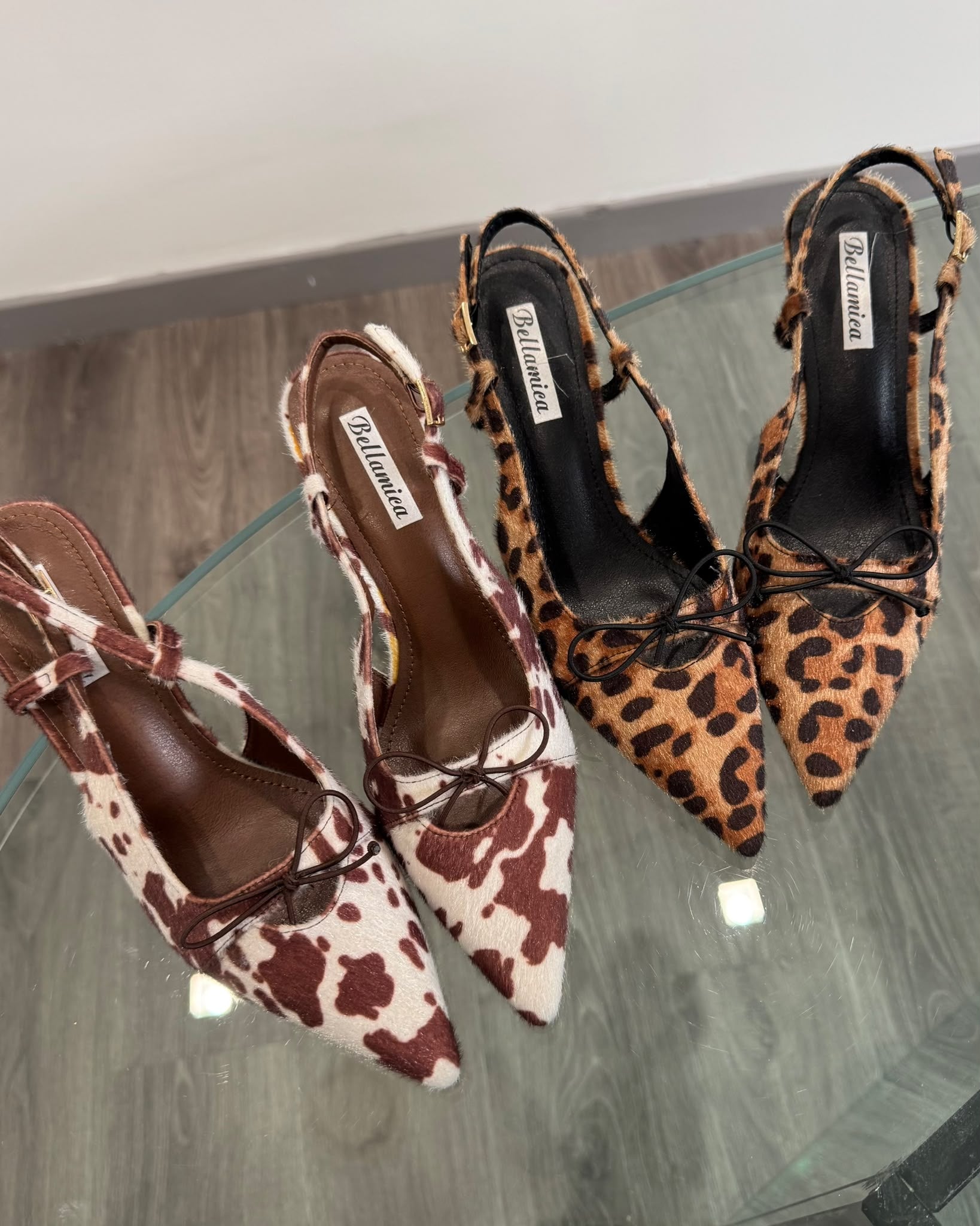 DECOLLETE ANIMALIER