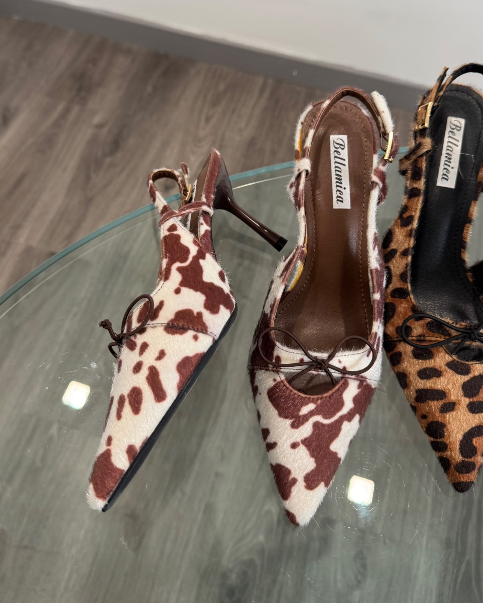DECOLLETE ANIMALIER